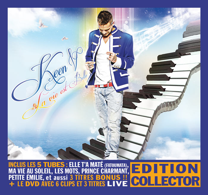 Où acheter "La vie est belle" ? (greatsong, FNAC, Cdiscount) Cover-Keen'V---La-vie-est-belle-(Edition-Collector)-BD