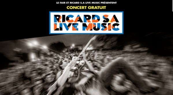 Fête de la Musique – concert Ricard S.A. Live Music / fair