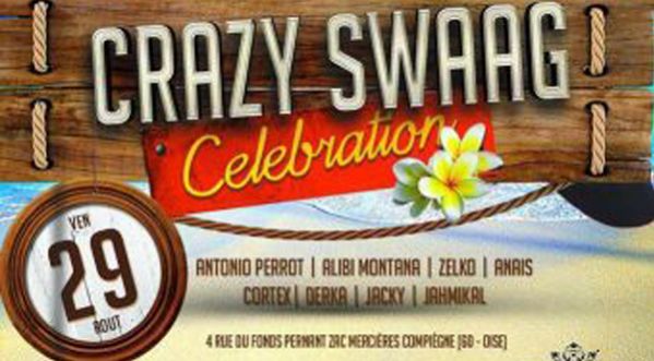 Crazzy Swagg Célebration au Dream Famous Club le 29 Août