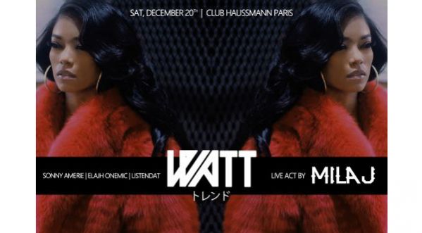 La Watt revient ce samedi 20 décembre 2014 @ Club Haussmann
