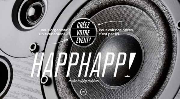 Happhapp , le site qui permet aux parisiens de booker en ligne la LUNE comme lieu pour leurs événements!