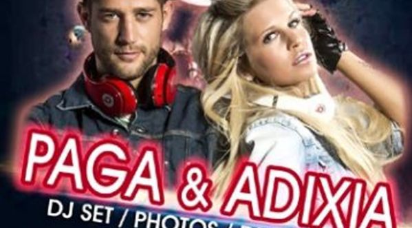 Paga & Adixia en Mix Live au César le 28 Mars