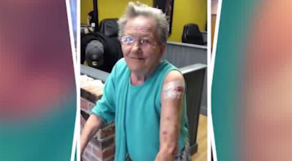 Âgée de 79 ans, elle s’évade de sa maison de retraite pour se faire tatouer !