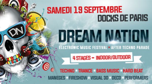 Dream Nation revient pour un closing d’exception de la Techno Parade à Paris le 19/09 !