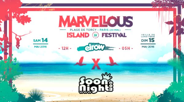Concours : 5 x 2 places à gagner pour le festival Marvellous Island !