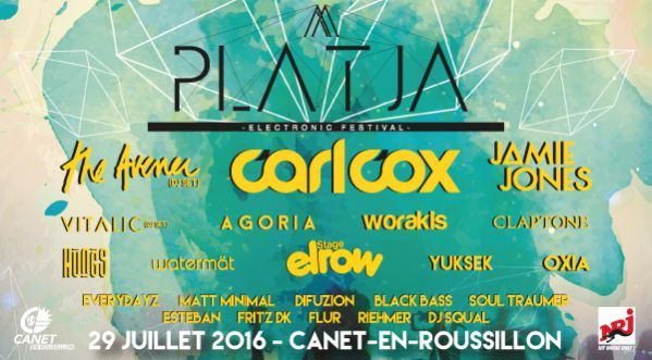 Le Platja Electronic Festival est de retour le vendredi 29 Juillet à Canet-En-Roussillon