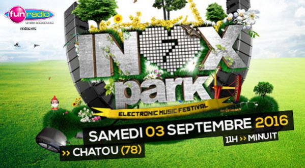 Concours : Gagne tes places pour le festival Inox Park Paris 7′ le samedi 3 septembre à Chatou !