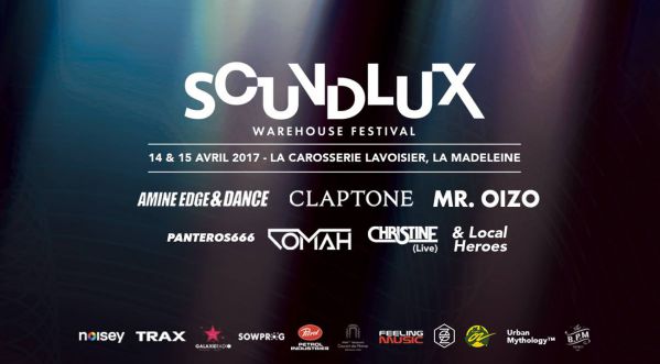 Première édition du Soundlux Warehouse Festival dans un hangar près de Lille
