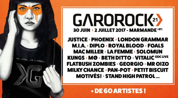Le festival Garorock revient du 30 juin au 2 juillet pour une 21eme édition