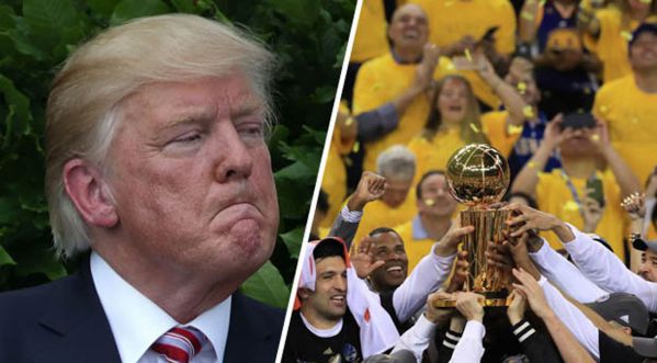 Les champions NBA (Golden State Warriors) refusent de rencontrer le Président (Donald Trump)