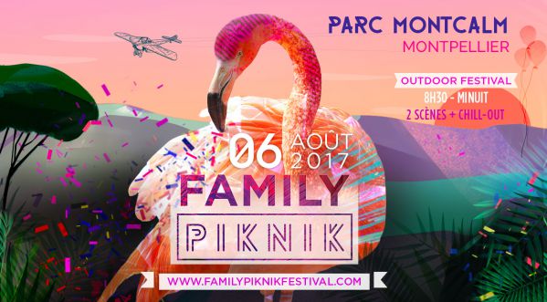 Concours: Gagne tes places pour le Family Piknik festival le 6 août au parc Montcalm de Montpellier