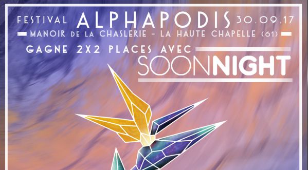 Gagnes tes places pour le Festival Alphapodis 2017 et soutiens la lutte contre le cancer du sein