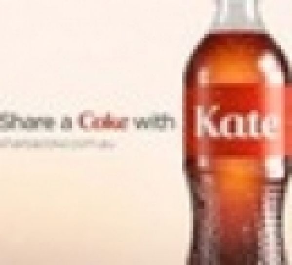 Coca-Cola personnalise ses bouteilles à votre nom