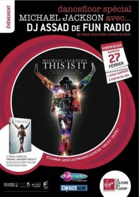 Showcase exceptionnel Michael Jackson avec DJ Assad