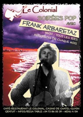 Les soirées pop avec Frank Arbaretaz