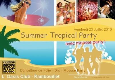 Summer Tropical Mousse Party