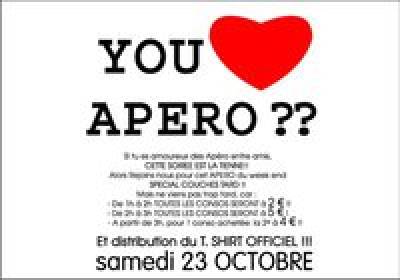 You love apéro