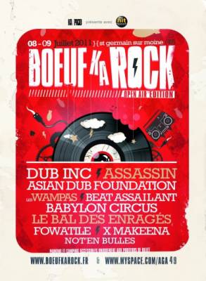 Boeuf Ka Rock 8 juillet