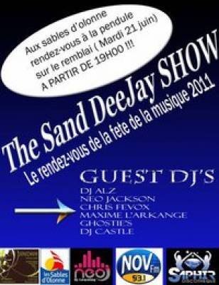 The sand dj show