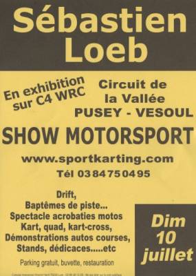 Show Mortorsport avec Sébastien LOEB