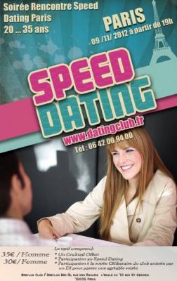 Soirée rencontre célibataire speed dating paris