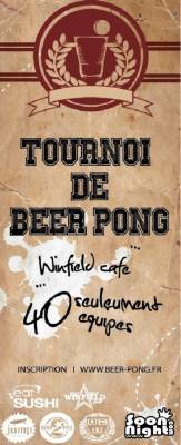 TOURNOI DE BEER PONG PAU #1