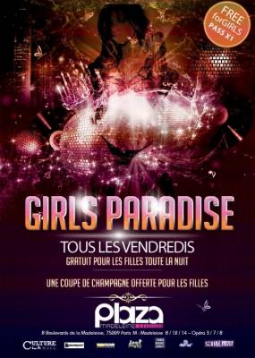Girls Paradise – Entrée Gratuite