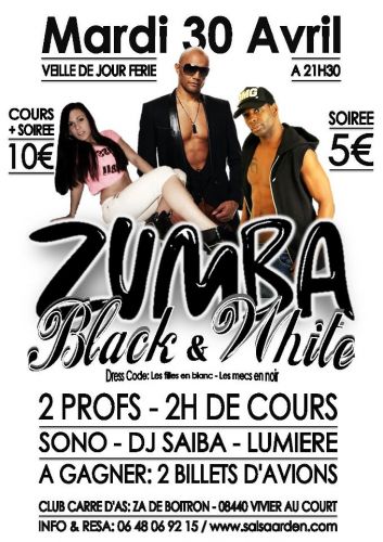 ZUMBA BLACK & WHITE
