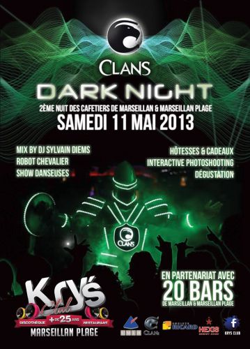 soirée officielle clans dark night