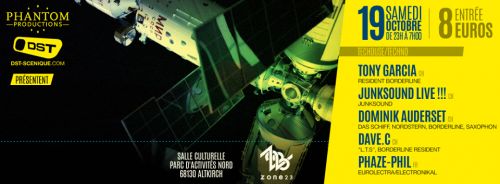 Soirée Electro #2 Phaze-phil – Tony Garcia – Junksound – Dominik Auderset – Dave C.