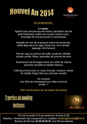 Nouvel An au Bowling de Rennes Alma