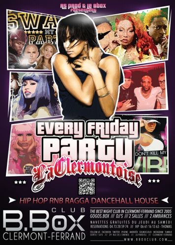 EVERY FRIDAY PARTY « LA CLERMONTOISE »