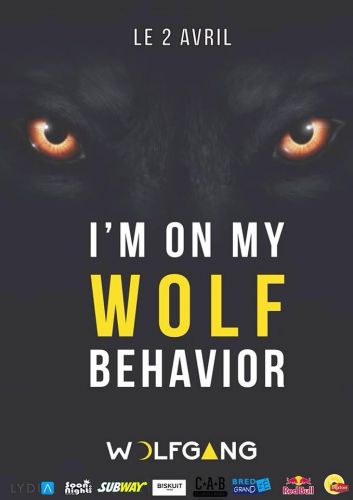 I’m on my WOLF behavior