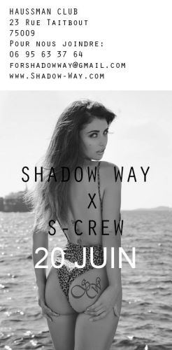 SHADOW WAY x S-CREW