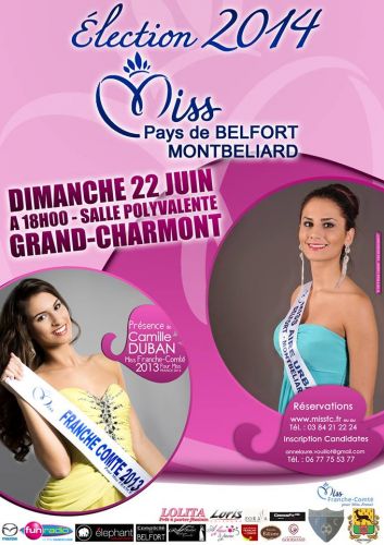 Election de Miss Pays de Belfort Montbéliard 2014