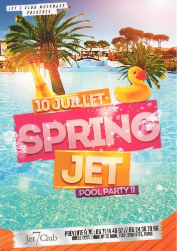 Spring-Jet // Pool Party