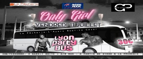 Lyon Party Bus Only Girl