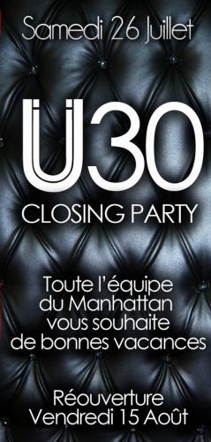 Ü30 Party – Closing Party