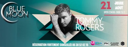 DJ Tommy Rogers in Corsica Island at BlueMoon Porticcio