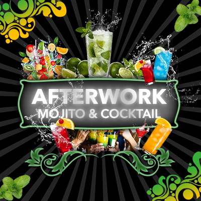 Afterwork MOJITO et COCKTAIL à VOLONTE : Buffet Traiteur