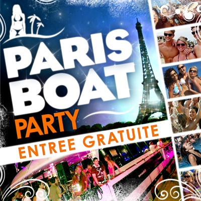 Paris Boat Party : GRATUIT !