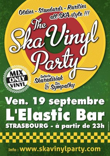 Ska Vinyl Party at Elastic Bar