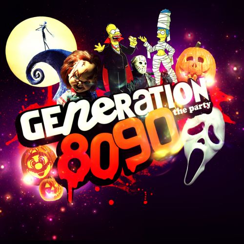 GENERATION 80-90 en mode HALLOWEEN