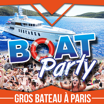 Boat Party à Paris : GRATUIT !