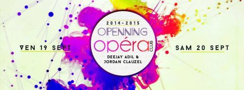 openning opéra club