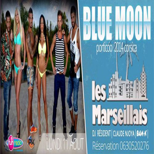 Le Blue Moon présente les Marseillais à Porticcio