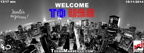 Teens Party Marseille – Welcome to USA