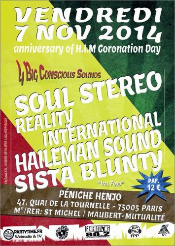 Sista Blunty + Soul Stereo + Haileman + Reality International -Fête Anniv couronnement HIM