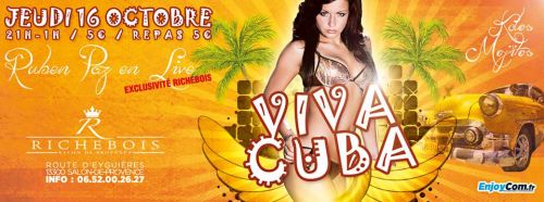 VIVA CUBA – Ruben Paz en Live