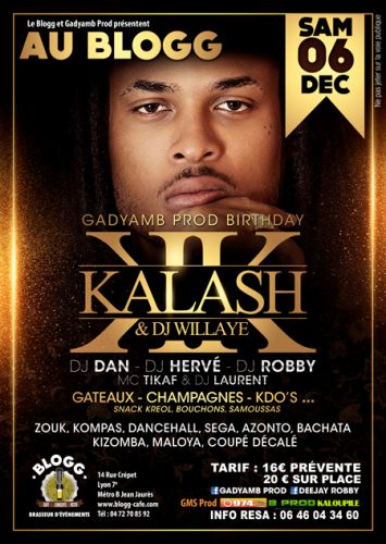 GADJAMB PROD BIRTHDAY – KALASH & DJ WILLAYE AU BLOGG
